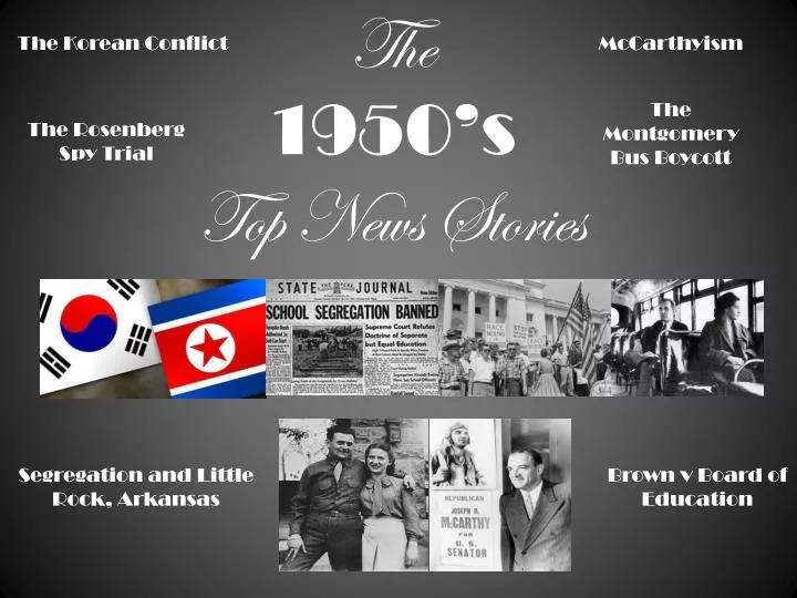 the 1950 s top news stories