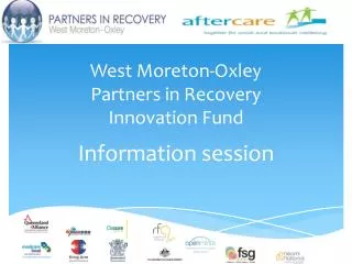 West Moreton-Oxley Partners in Recovery Innovation Fund