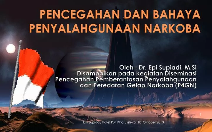 pencegahan dan bahaya penyalahgunaan narkoba