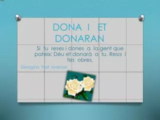 d ona i et donaran