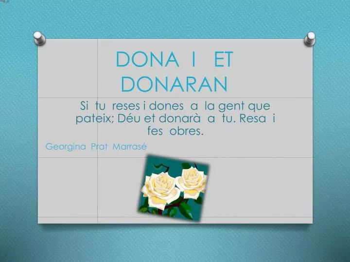 d ona i et donaran