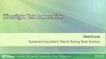 Silverlight Test Automation - slide 1