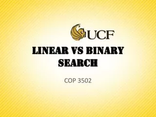 Ppt Linear And Binary Search Powerpoint Presentation Free Download Id