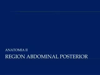 anatomia ii