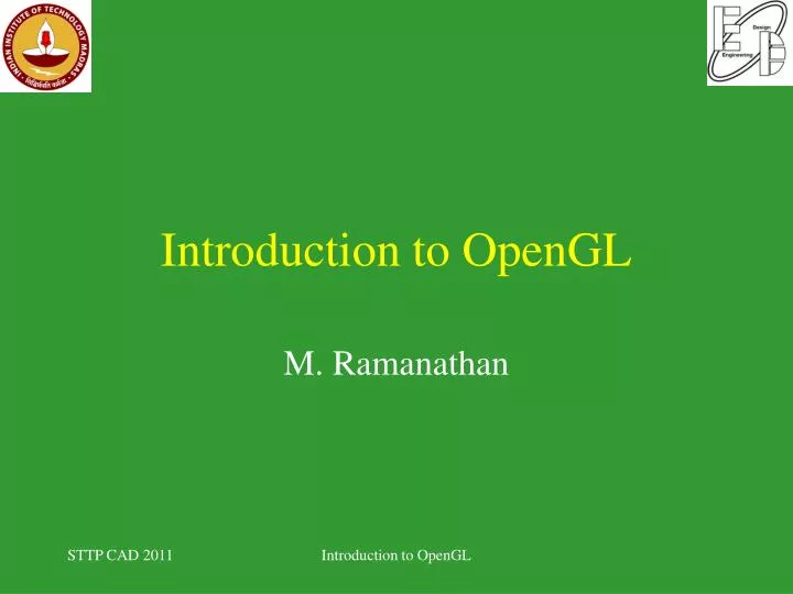 introduction to opengl