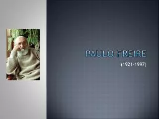 Paulo Freire