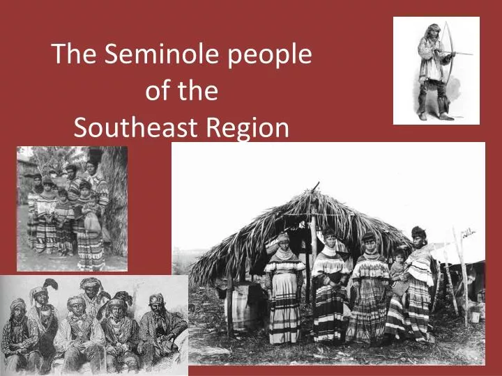 the seminole people of the southeast region