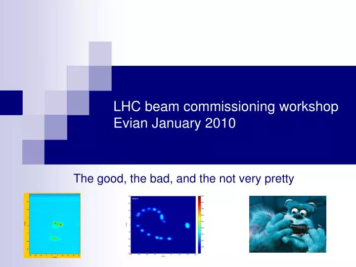 lhc beam commissioning workshop evian january 2010