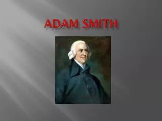 adam smith