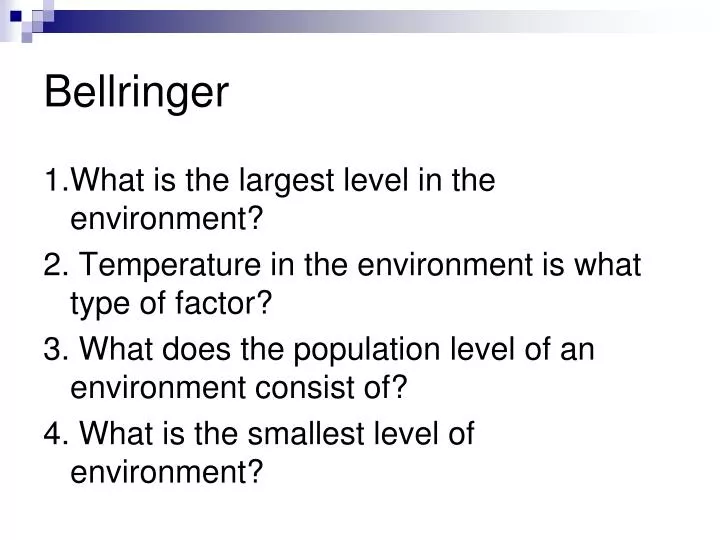 bellringer