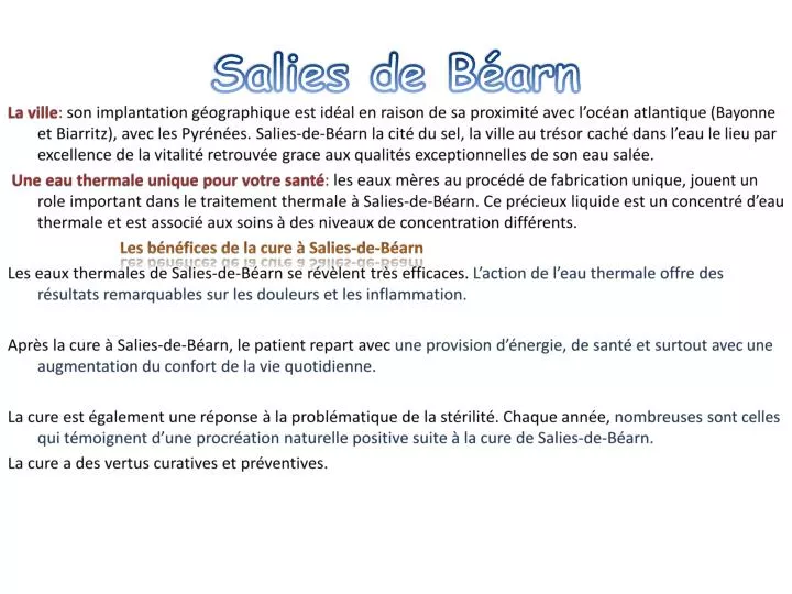 salies de b arn