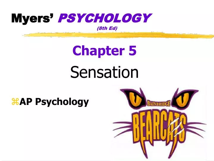 myers psychology 8th ed