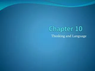 Chapter 10