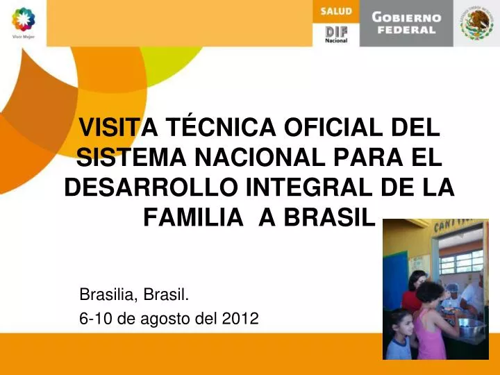 visita t cnica oficial del sistema nacional para el desarrollo integral de la familia a brasil