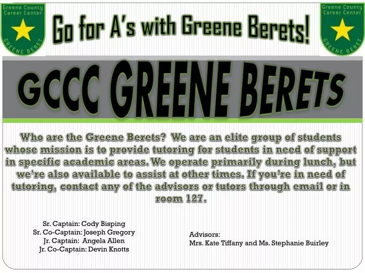 gccc greene berets