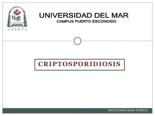 criptosporidiosis