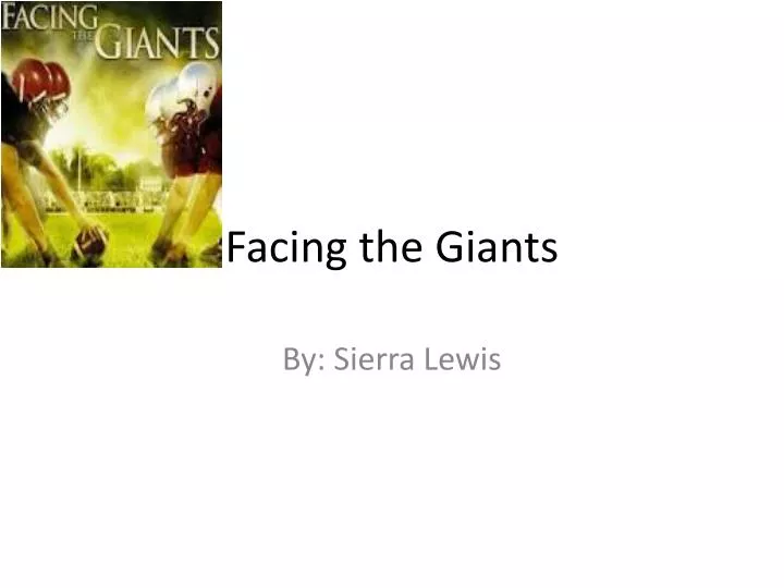 facing the giants