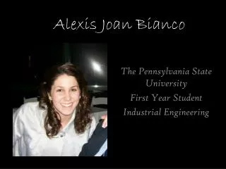 Alexis Joan Bianco