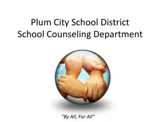 Plum City School District School Counseling Department