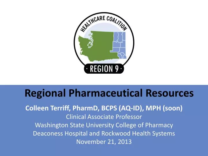 regional pharmaceutical resources