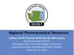 Regional Pharmaceutical Resources - slide 1