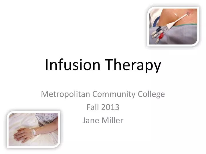 infusion therapy