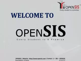 openSIS - student information system