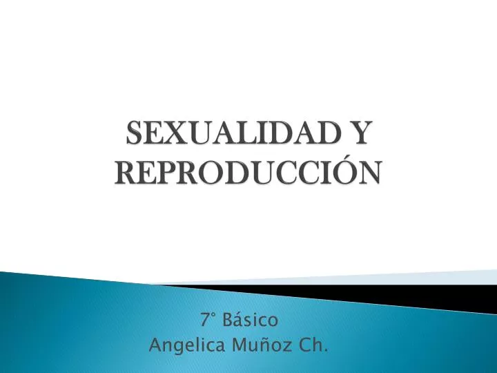 sexualidad y reproducci n