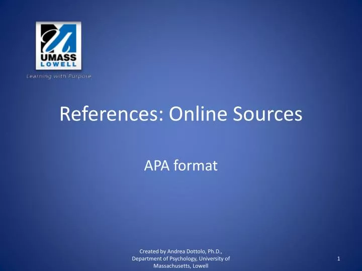 references online sources