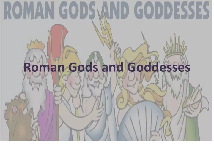 roman gods and goddesses