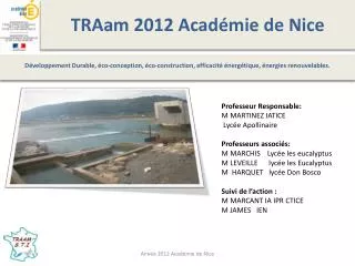 TRAam 2012 Académie de Nice