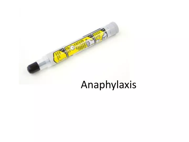 anaphylaxis