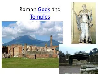 Roman Gods and Temples