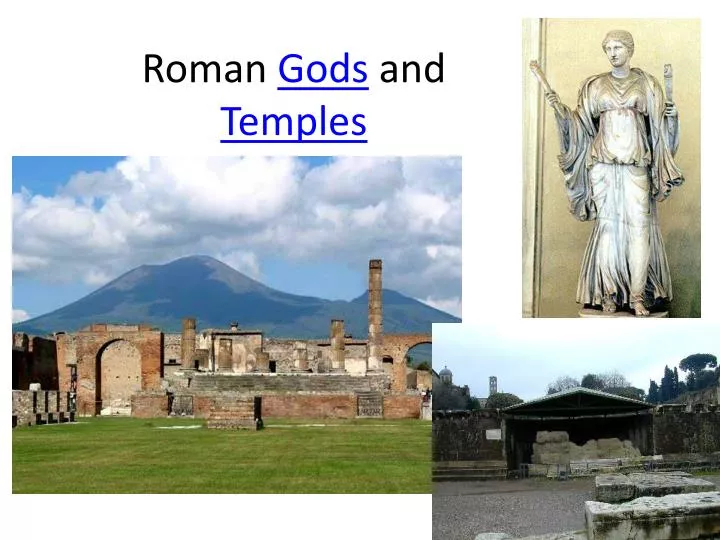 roman gods and temples