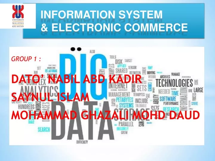 information system electronic commerce