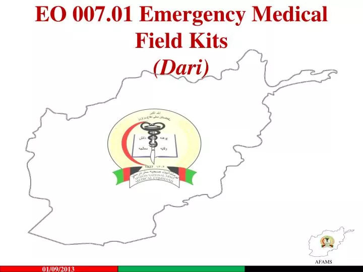 eo 007 01 emergency medical field kits dari