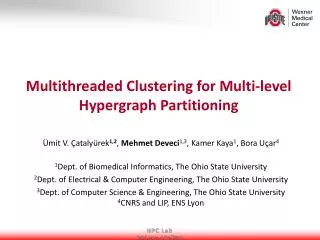 Multithreaded Clustering for Multi-level Hypergraph Partitioning