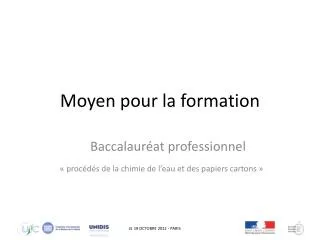 moyen pour la formation