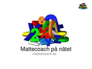 Mattecoach på nätet