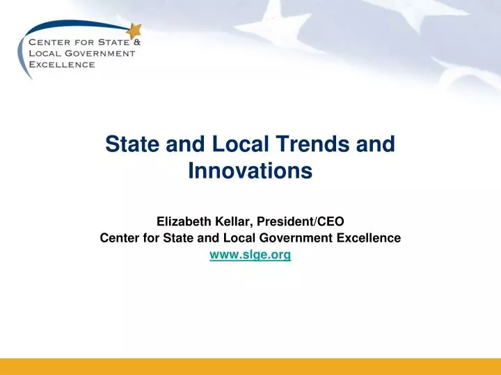 state and local trends and innovations