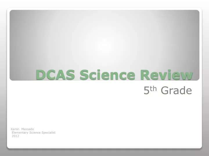 dcas science review