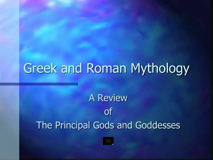 greek and roman mythology