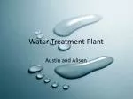 Water Treatment Plant - slide 1