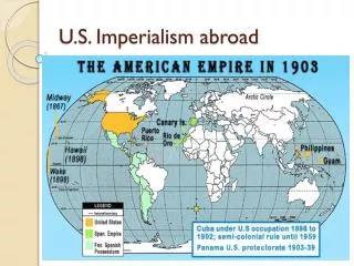 U.S. Imperialism abroad