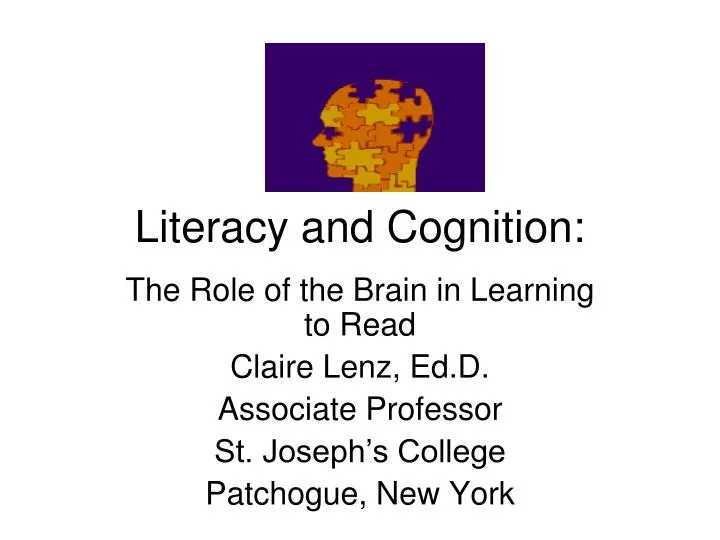 literacy and cognition