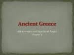 Ppt Chapter 4 The Ancient Greeks Powerpoint Presentation Free