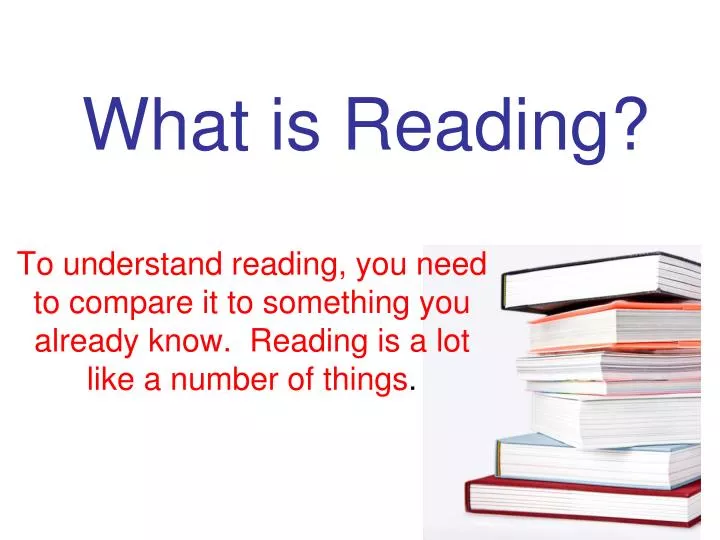 what is reading