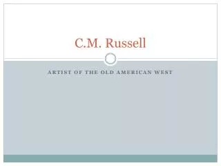 C.M. Russell