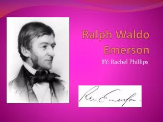 Ralph Waldo Emerson