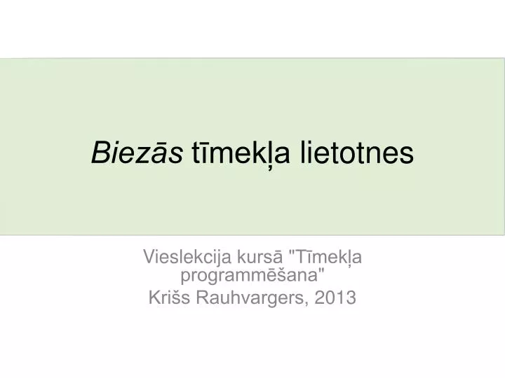 biez s t mek a lietotnes